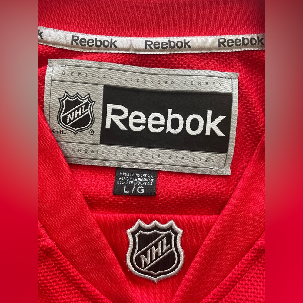Reebok Redwings NHL jersey NEW with tags Sz. Large - Picture 7 of 10